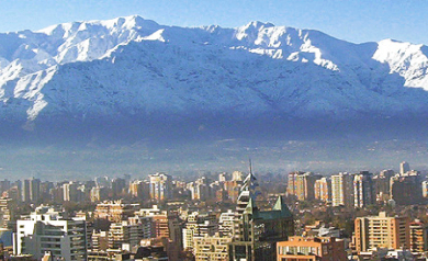 cordilheira dos andes santiago