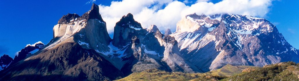 cores das montanhas de torres del paine