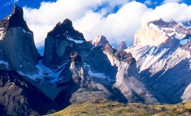 cores das montanhas de torres del paine