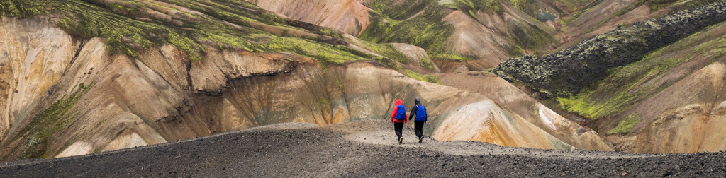 viagem de trekking