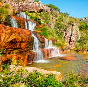 banho cachoeira chapada diamantina