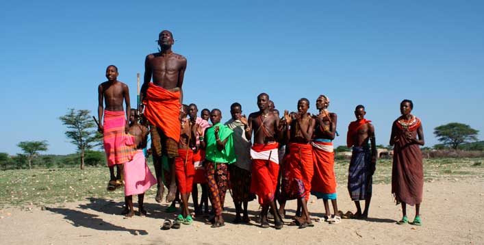 danca da tribo maasai