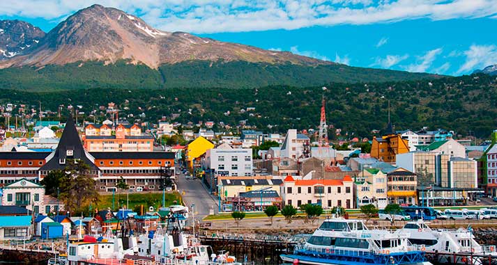 pier para a navegacao em ushuaia