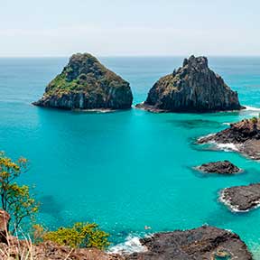 vista dos dois irmaos noronha