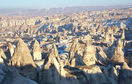 construcoes na capadocia