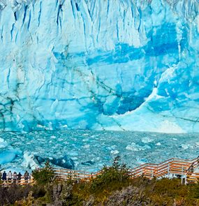 altura da parede do perito moreno na patagonia