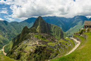 panoramica das ruinas de machu picchu