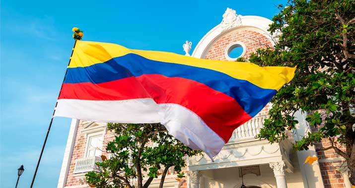 bandeira da colombia