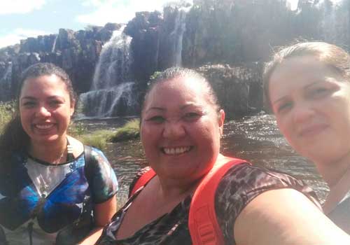 Renata, Juliana e Adjânea