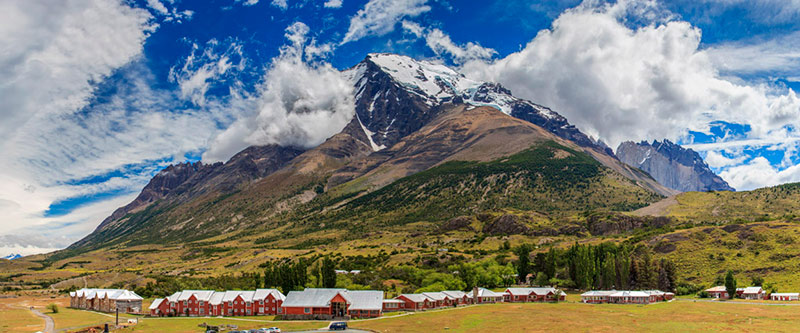 Durante o Trekking em Torres del Paine há várias opções de refúgio e campings para descansar