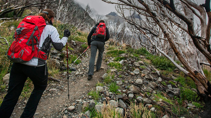 Subidas durante o Trekking em Torres del Paine, uma experiência incrível