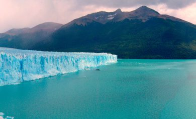 Vista panorâmica do Glaciar Perito Moreno