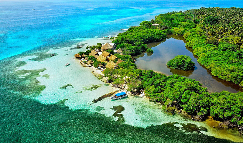 Ilha Mucura: um paraiso no Mar do Caribe