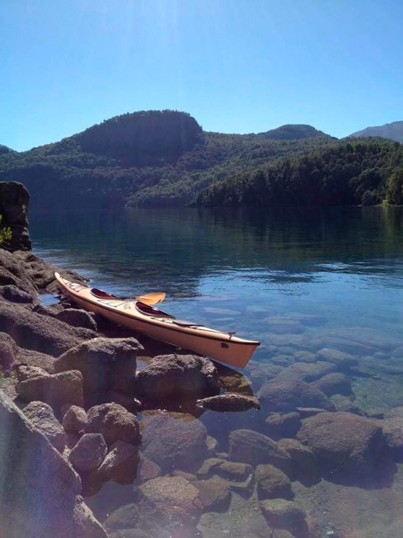 Lago em San martin de Los Andes, um ótimo lugar para descanso