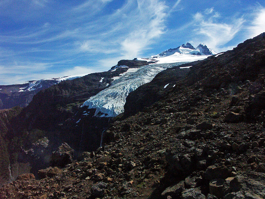 Cerro tronador: um dos locais para se visitar durante o Trekking em Bariloche