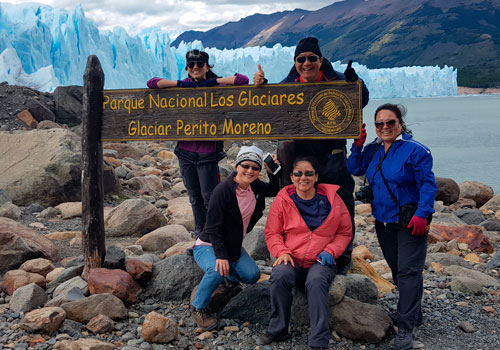 Carlos, Cristina, Cintia, Lilian e Miriam