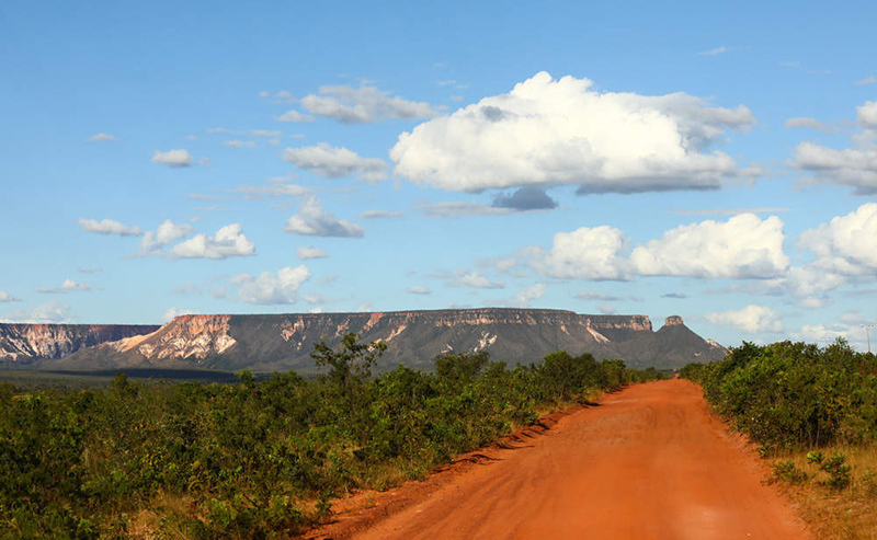 Viagem para o Jalapão: a serra do espirito santo completa a paisagem natural