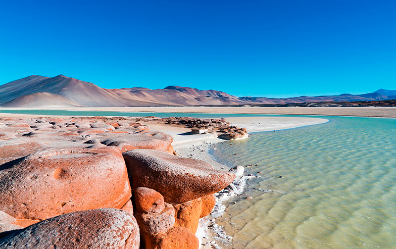Deserto de Atacama: Várias lagunas podem ser visitadas durante o tour no deserto