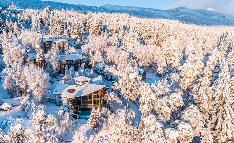 Na Patagônia Argentina encontramos baixas temperaturas e regiões nevadas