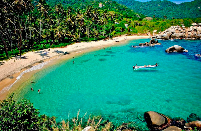 O que fazer na Colômbia? COnhecer as praias do Parque tayrona