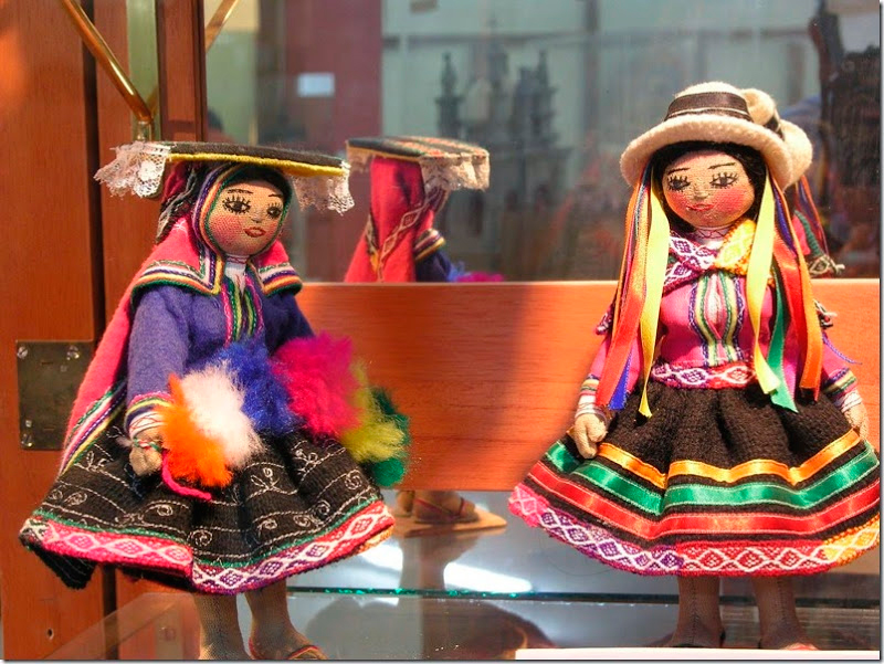 Cultura do Peru: muitos artesanatos podem ser vistos em todos os lugares