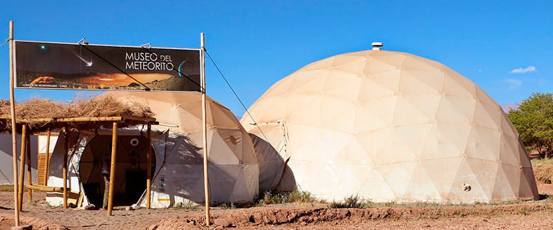 Deserto de Atacama: O museu do meteorito guarda alguns meteoros encontrados na região