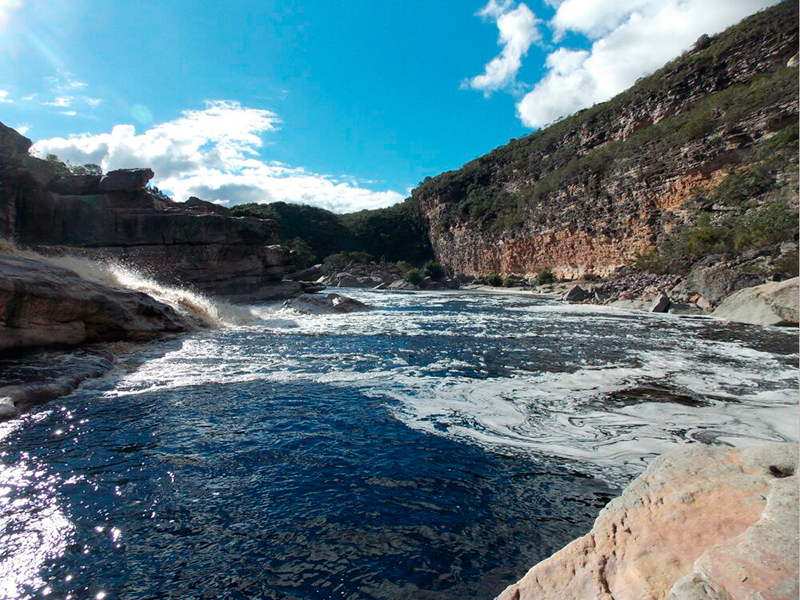 passeios na Chapada Diamantina: A cachoeira da sibéria é um lugar muito lindo