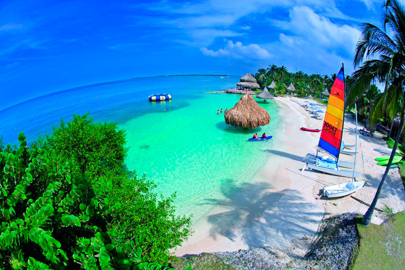 Praias do Caribe: Ilhas múcura é um paraiso