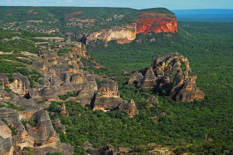 A serra da capivara é um dos destinos nacionais mais fantásticos