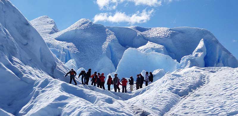 passeios na Patagônia: Conhecer o Glaciar Perito moreno através do mini trekking