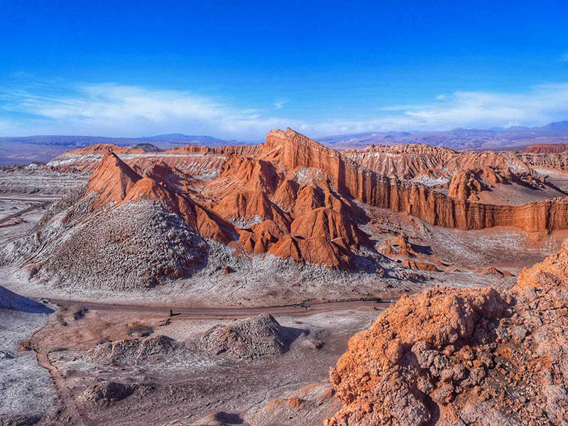 Rotas de trekking na América do Sul:  No deserto do atacama, o Valle de la Luna é um destino ideal para conhecer