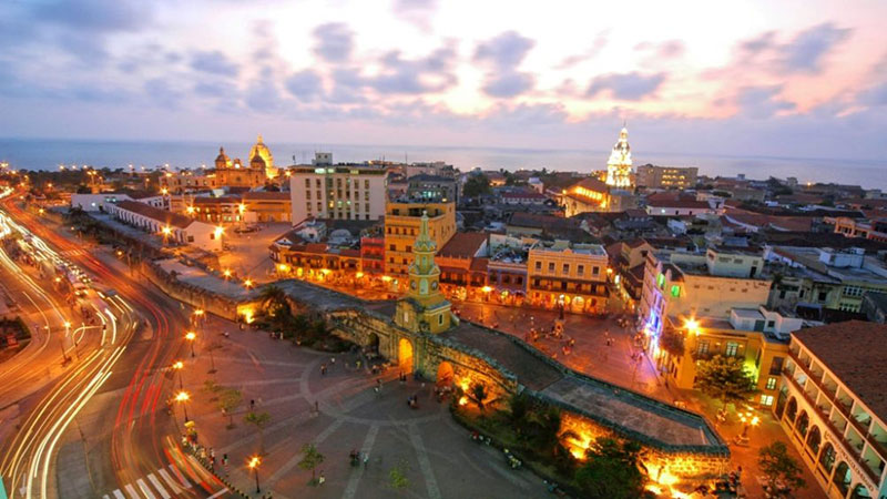 O que fazer na Colômbia:  Explorar o belo centro histórico de Cartagens