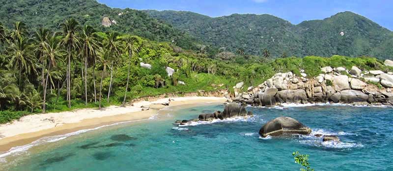 Dicas de viagem para a Colômbia: O pArque Tayrona preserva lugares incríeivs