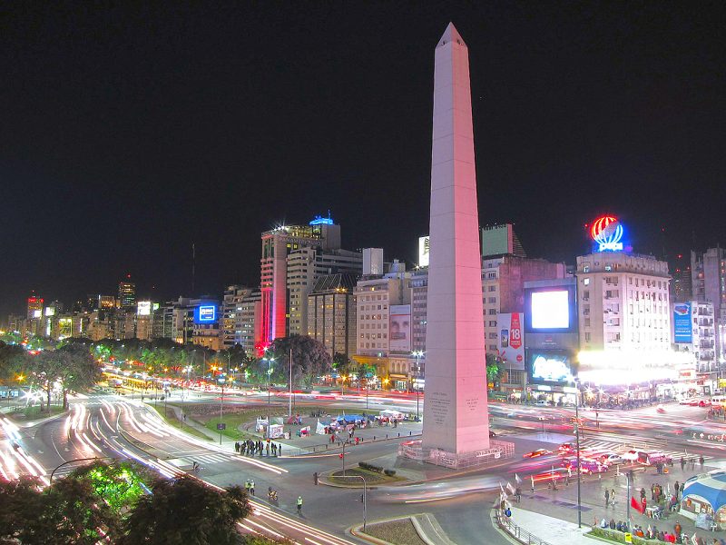 Buenos Aires é uma das principais cidades turístcas da Argentina