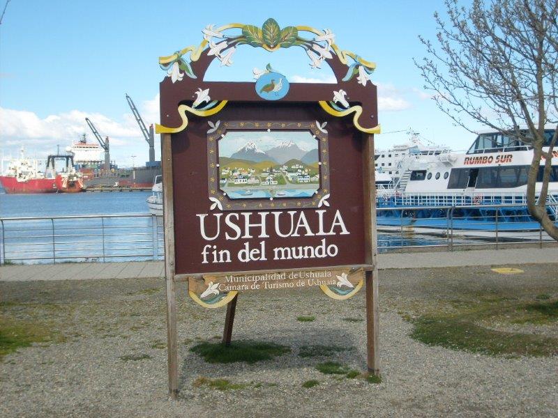 Ushuaia é uma das cidaddeds da Argentina que fica mais ao sul do país