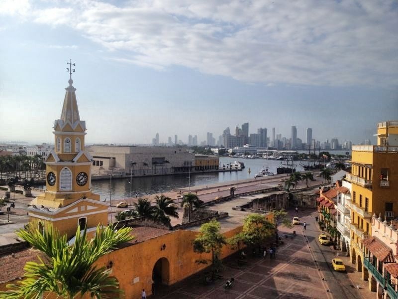 Lugares para conhecer na Colômbia: O cartagena centro histórico de Cartagena guarda muita cultura