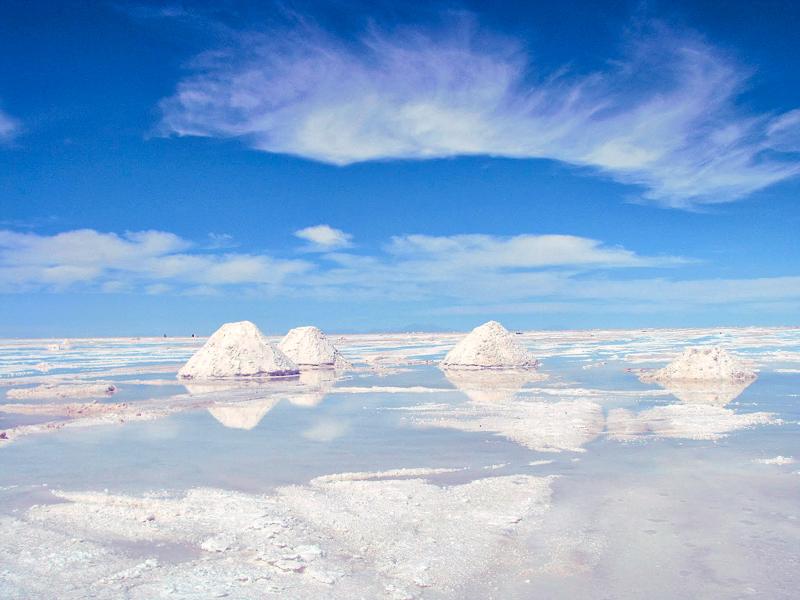 O salar de uyuni é um lugar incrível