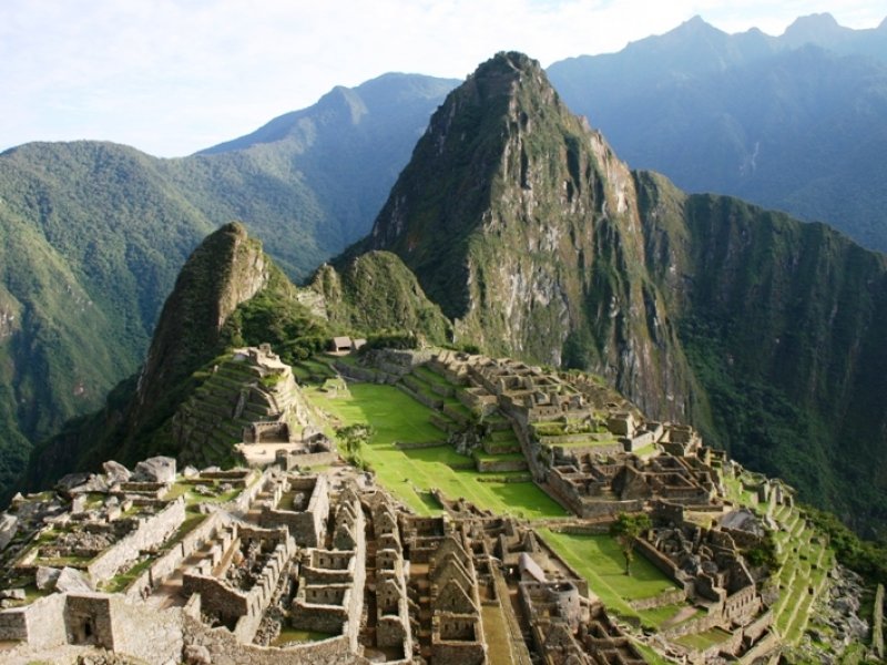 O turismo histórico tem como referencia principal Machu Picchu