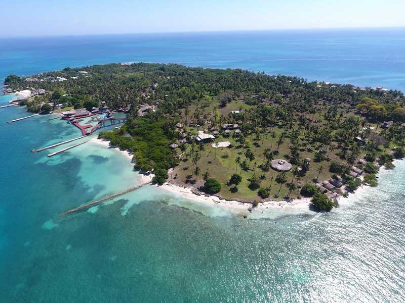 A ilha Múcura é um destino incrível no Caribe colombiano