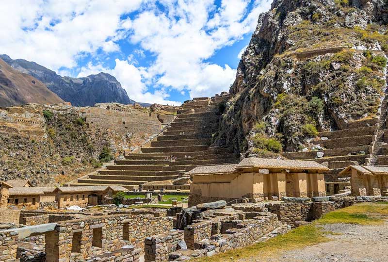 Viagem de férias para o Peru: Ollantaytambo são ruínas incríveis