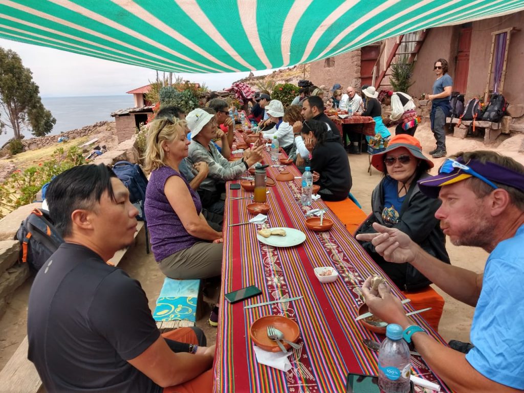 almoço titicaca