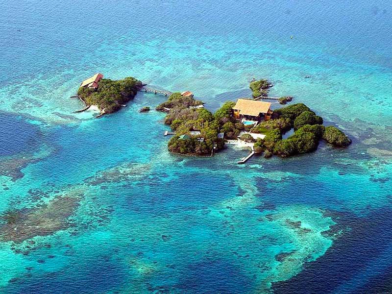 Pacote para a Colômbia: as ilhas do rosário são belas e um excelente destinos
