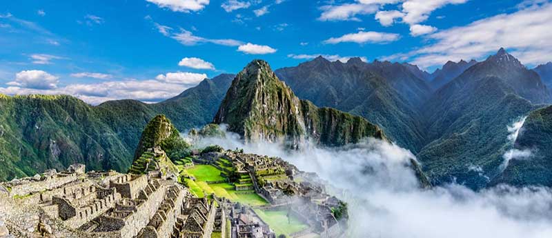 Machu Picchu é um lugar surreal