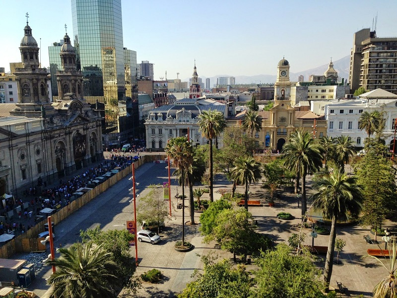 Pacote para os Lagos Andinos: Santiago é uma cidade bela para conhecer