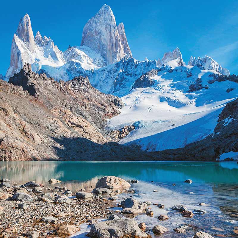 O Monte fitz roy é fantástico