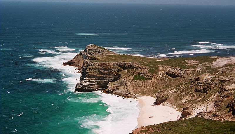 O cabo da boa esperança é um dos pontos turísticos incríveis