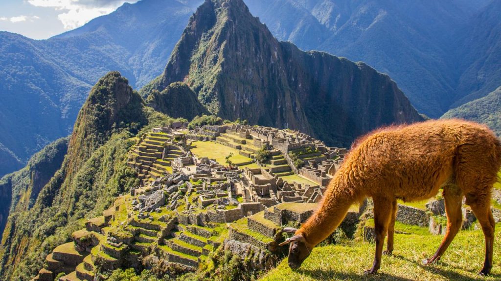Machu Picchu é incrível 