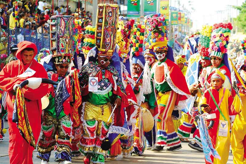 Há desfiles incríveis no Carnaval em barranquilla