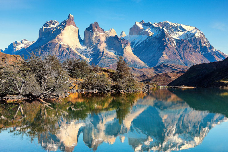 A patagônia chilena tem paisagens incríveis