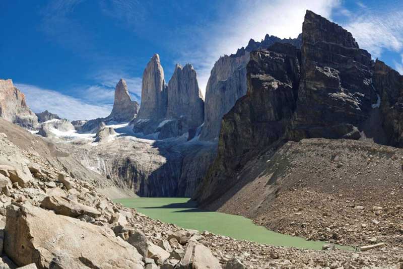 O parque torres del paine é lindo